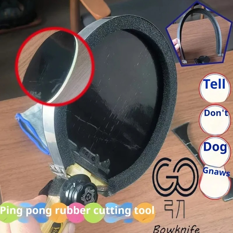 卓球ラバー手動カッターボウナイフ特別なはさみパドルラバー卓球 - Table Tennis Machine のレビューと価格