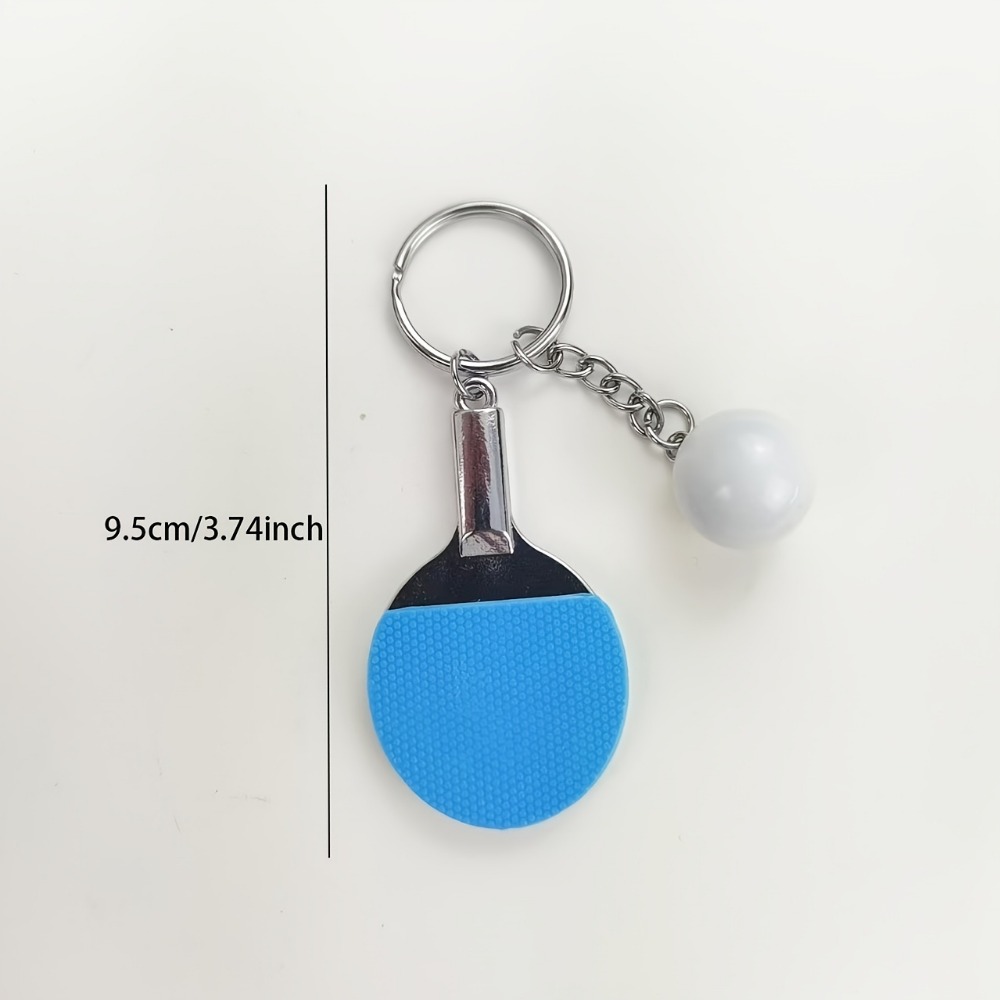 4/8/16個入りミニ卓球ラケットキーホルダー、ピンポンボー - Table Tennis Usa Team のレビューと価格