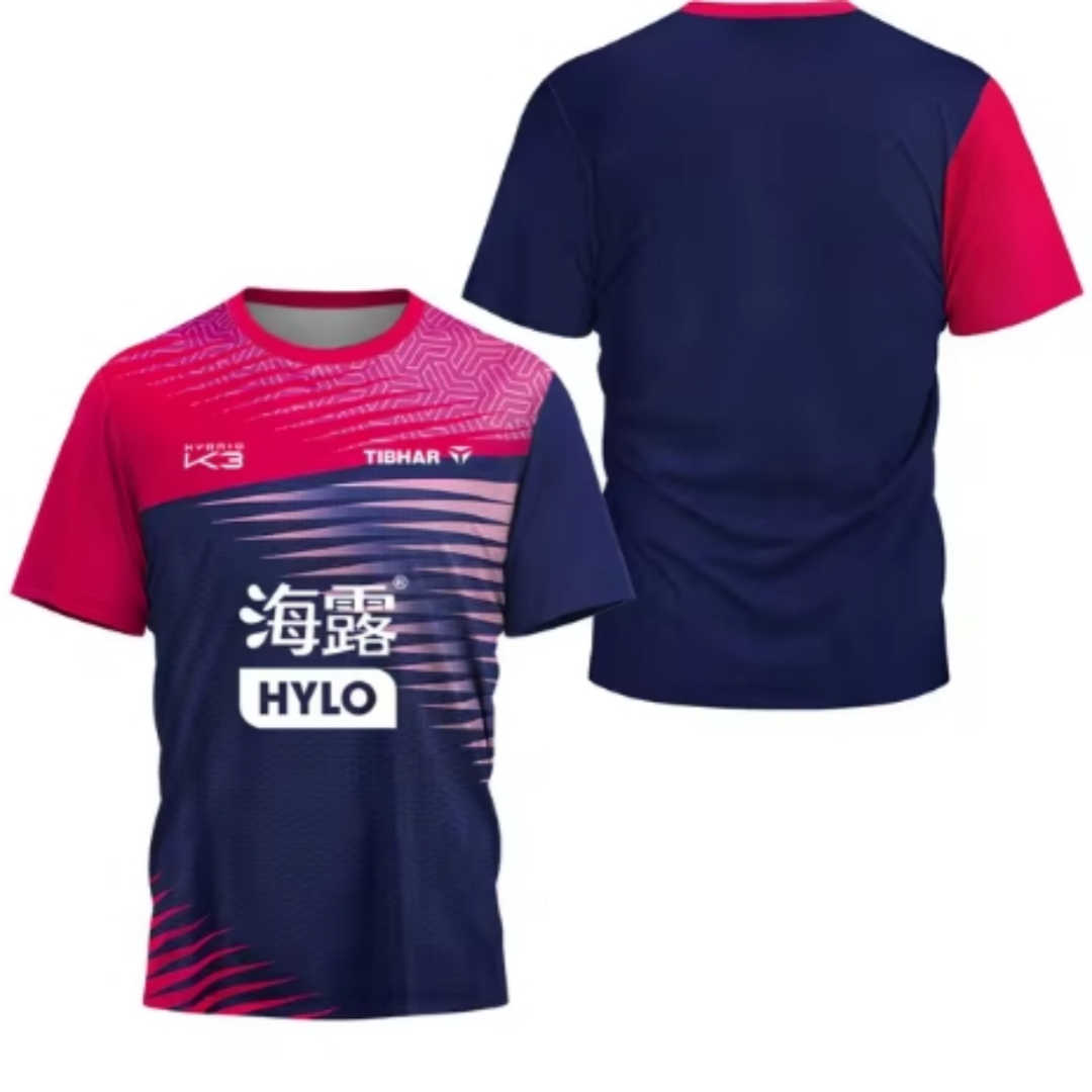 メンズ卓球Tシャツ,半袖,通気性,速乾性,三角形の断片,バド - Table Tennis Shorts のレビューと価格