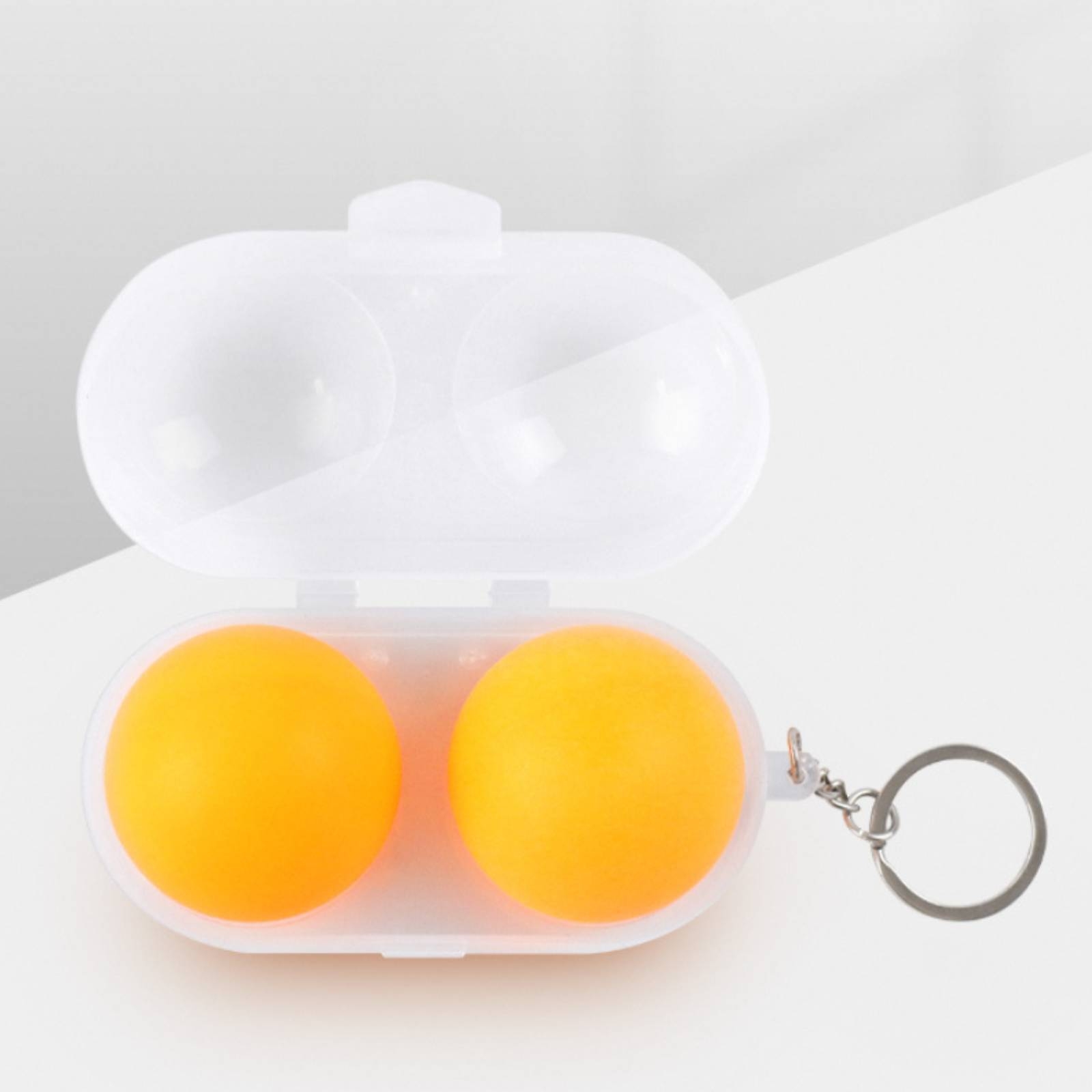 卓球ボールボックス透明卓球ボールボックス卓球ケースクリアスポ - Table Tennis Keychain のレビューと価格