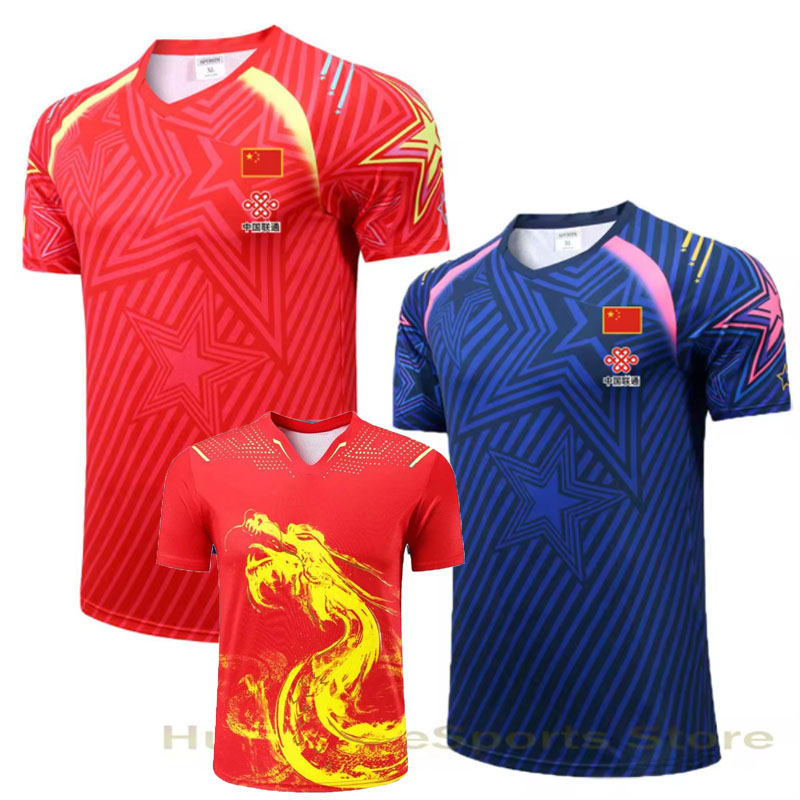 男性と女性のための卓球Tシャツ,中国チーム,ping Tシャ - Table Tennis Usa Team のレビューと価格