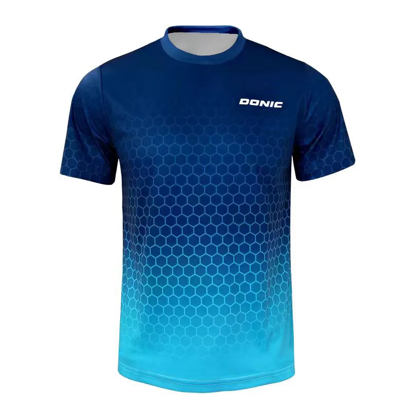 メンズ新作卓球Tシャツ、3Dプリント入り、夏用通気性バドミン - Table Tennis Shorts のレビューと価格