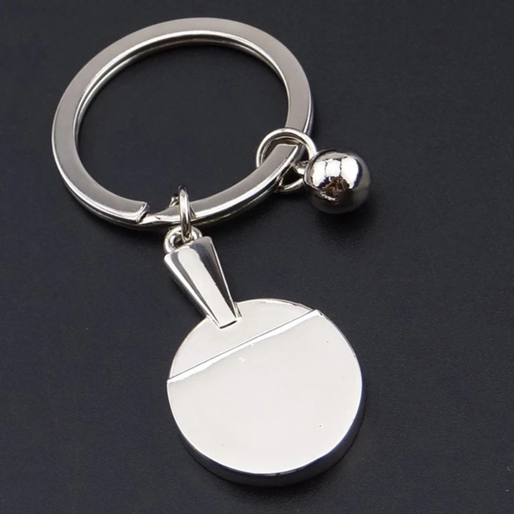 ミニ卓球ラケットボールキーチェーン、キーホルダー、アクセサリ - Table Tennis Keychain のレビューと価格