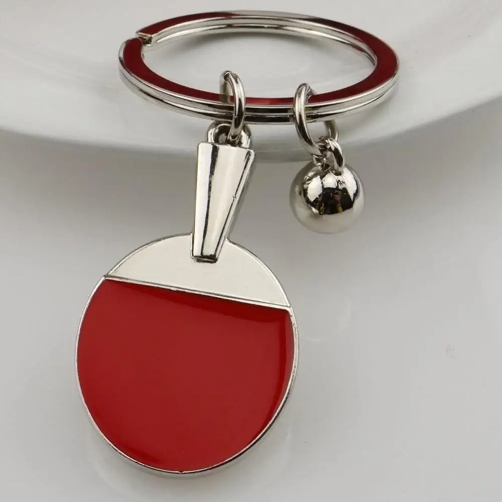 ミニ卓球ラケットボールキーチェーン、キーホルダー、アクセサリ - Table Tennis Keychain のレビューと価格