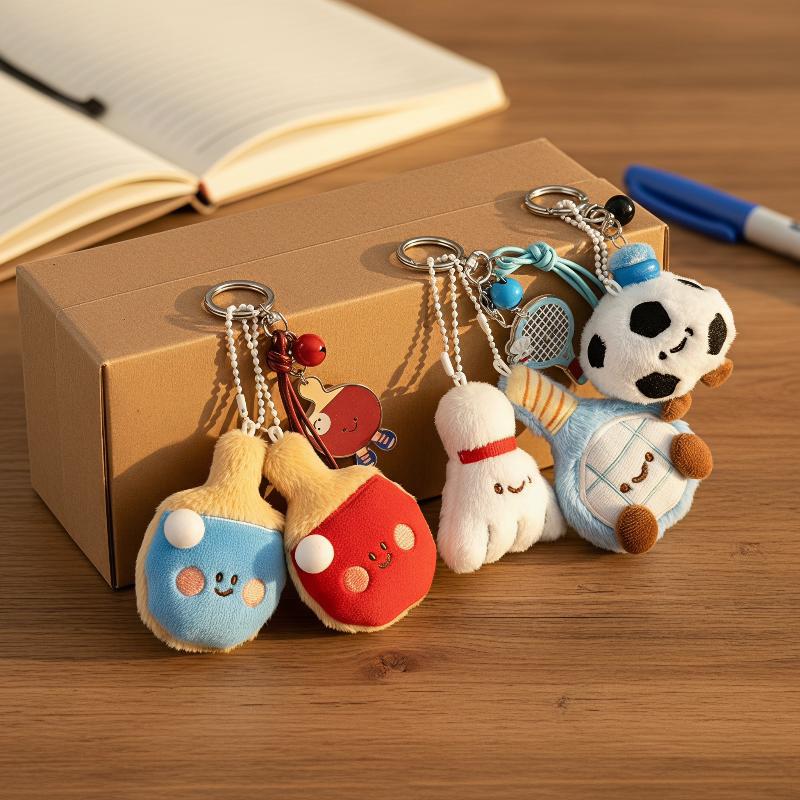 新しいテニス・卓球ペンダントボールアクセサリー、バックパック - Table Tennis Keychain のレビューと価格