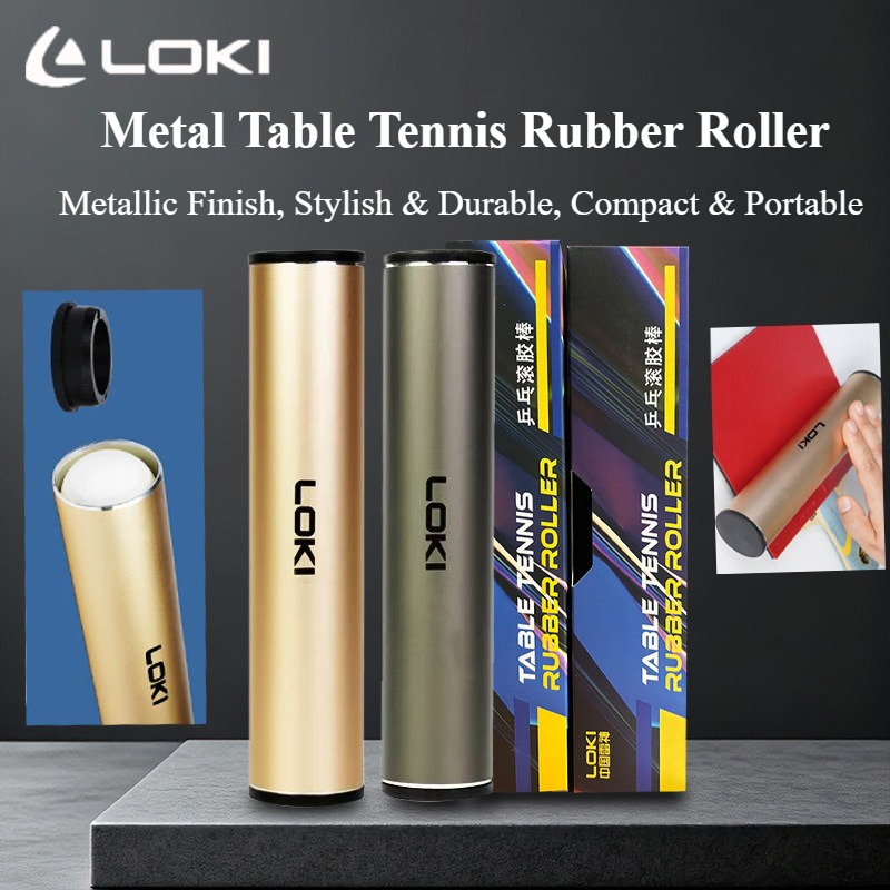 LOKI メタル卓球ラバーローラーボールコンテナプロフェッシ - Table Tennis Spin のレビューと価格