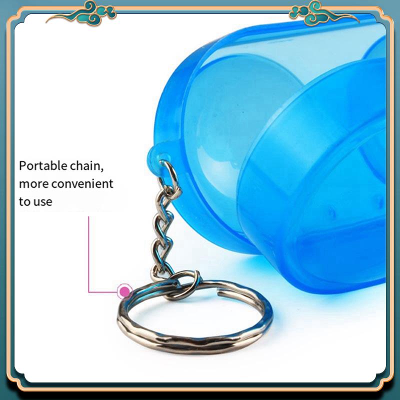 卓球コンテナ キーチェーン付き卓球ボール2個を収納可能 卓球 - Table Tennis Keychain のレビューと価格